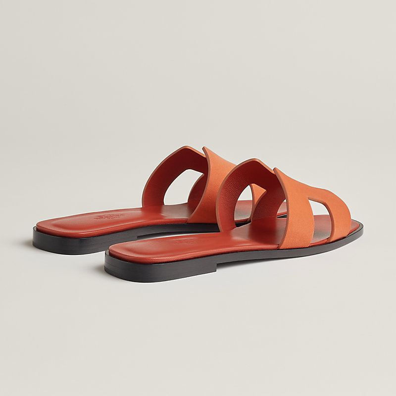 Oran sandal - Orange | Hermès Canada